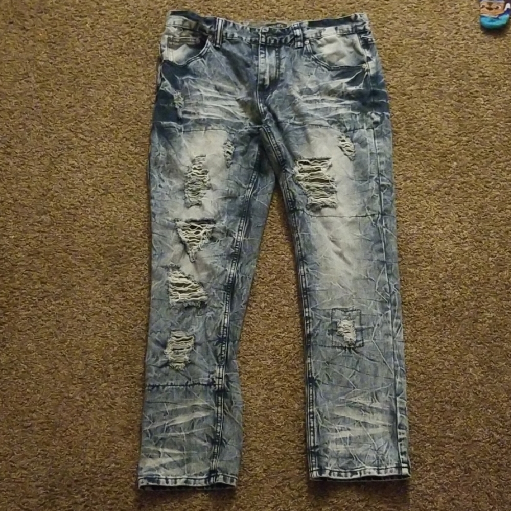 Mens Bke BLACK jeans